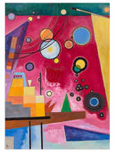 Wassily Kandinsky Heavy Red - Art Print